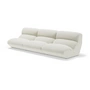 &Tradition - Hi Lo 3-Sitzer Sofa, Konfiguration C, beige (Stoff Gabriel Grain 61229)