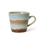 HKliving - 70's Cappuccino Tasse 300 ml, skyline
