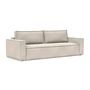 Innovation Living - Newilla Schlafsofa, 110 x 246 cm, elfenbein (595 Corduroy)