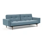 Innovation Living - Splitback Styletto Schlafsofa mit Armlehnen, hellblau ( 525 Mixed Dance)