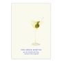 Paper Collective - The Green Martini Poster, 70 x 100 cm