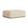 HAY - Mags Soft Ottoman S02 (S), beige (Bolgheri LGG60) / Nähte: beige (Filzgleiter)