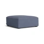 HAY - Mags Soft Ottoman S01 (XS), blau (Linara 198) / Nähte: beige (Filzgleiter)