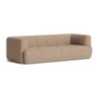 HAY - Quilton 3-Sitzer Sofa, braun (Volume 30)