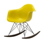 Vitra - Eames Plastic Armchair RAR RE, Ahorn dunkel / basic dark / senf