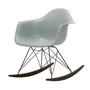 Vitra - Eames Plastic Armchair RAR RE, Ahorn dunkel / basic dark / hellgrau