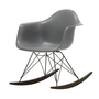 Vitra - Eames Plastic Armchair RAR RE, Ahorn dunkel / basic dark / granitgrau