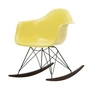 Vitra - Eames Plastic Armchair RAR RE, Ahorn dunkel / basic dark / citron