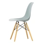 Vitra - Eames Plastic Side Chair DSW RE, Ahorn gelblich / hellgrau (Filzgleiter baisc dark)