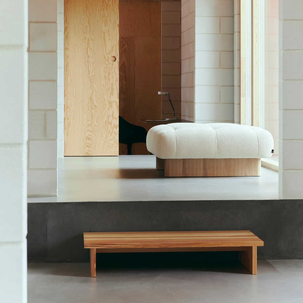 Quilton Lift Ottoman von HAY