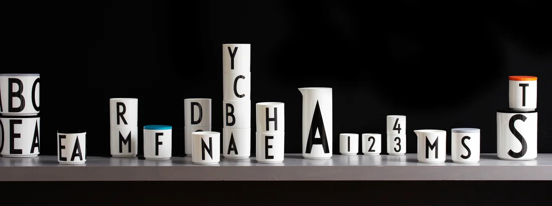 Design Letters - Arne Jacobsen Vintage ABC Kollektion - Header