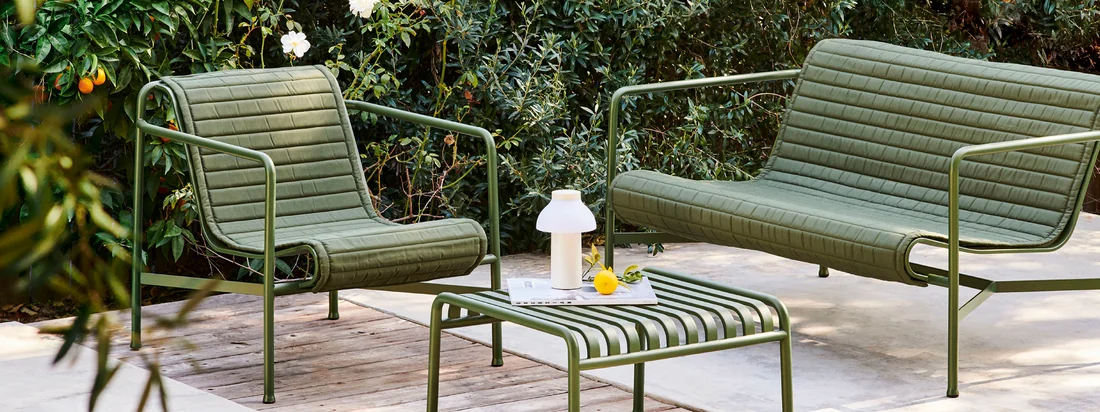 Hay - Palissade Lounge - Räume - Garten - Kollektion - Banner - 16zu6