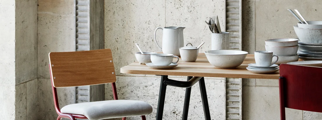 Broste Copenhagen - Nordic Sand Geschirr Banner 3840x1440