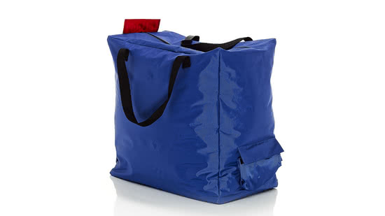 Einmal den Sitzsack auffüllen, bitte.