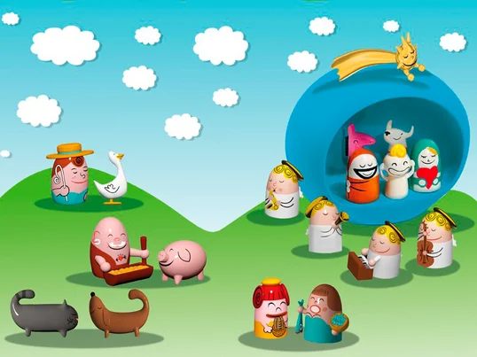 A di Alessi - Krippe