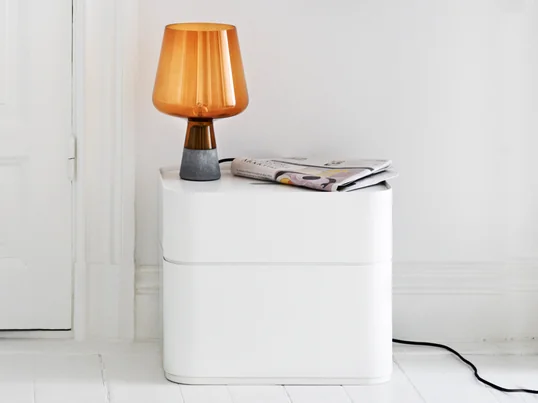 Iittala: Leimu Leuchte, Meno Tasche und Vakka Aufbewahrungsbox