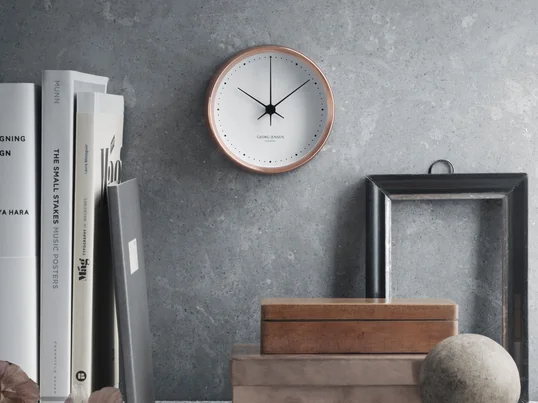 Georg Jensen - Henning Koppel Copper Clock - Ambientebild