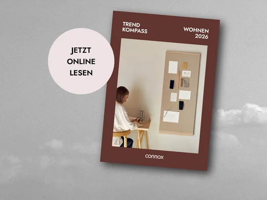 Der Connox Trendkompass ist da und mit ihm die bezaubernden Wohntrends 2026 - jetzt interaktiv im Katalog-Format!