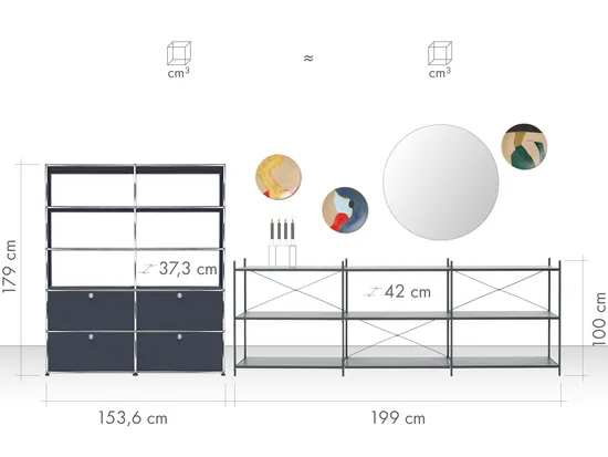 Regale - Stauraum / Dekoration