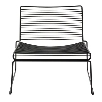 Hee Lounge Chair von HAY in Schwarz