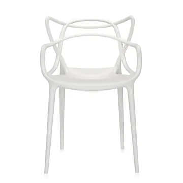 Masters Stuhl von Kartell in weiß