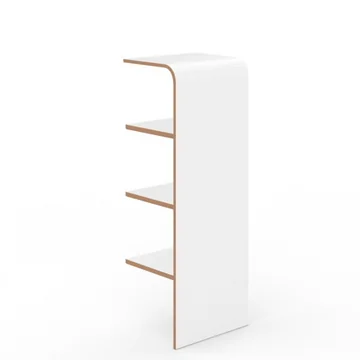 Schuh Ablage von Tojo in Weiß