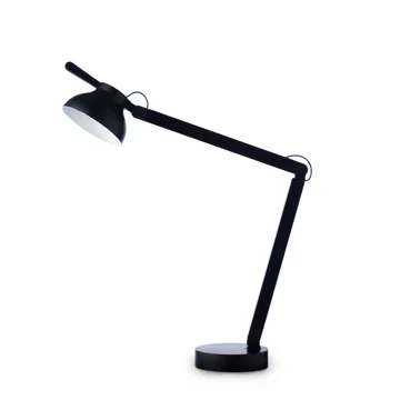 PC Double Arm LED Tischleuchte von HAY in oft black