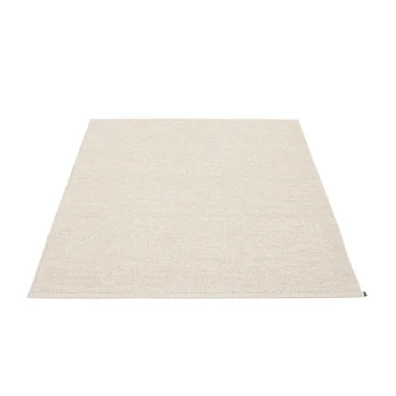 Mono Teppich 140 x 200 cm von Pappelina in Linen / Vanilla