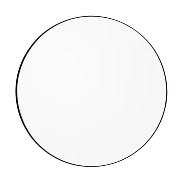 Circum Wandspiegel large, Ø 110 cm in schwarz / klar von AYTM