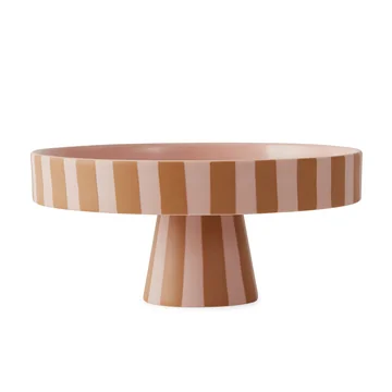 Toppu Tablett, Ø 20 x H 9 cm in rosa / karamell von OYOY