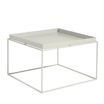Tray Table quadratisch, 60 x 60 cm, warm grey von HAY