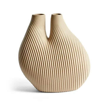 W&S Chamber Vase, hellbeige von HAY.