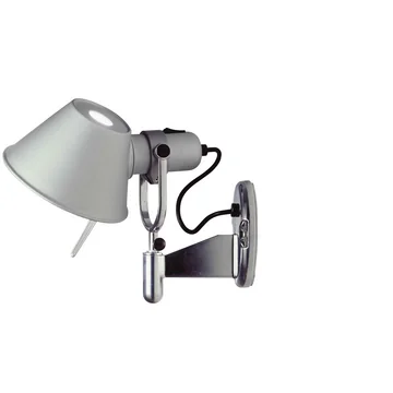 Artemide -Tolomeo Faretto Wandleuchte in Alusilber
