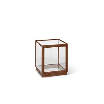 Miru Glas Vitrine Montre von Ferm Living in Eiche dunkel gebeizt
