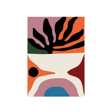 Flora Poster von Paper Collective, 50 x 70 cm