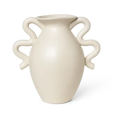 Verso Blumenvase in cream von Ferm Living