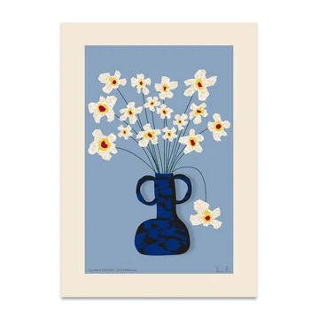 Flower Studies 04 (Stjärnöga) Poster von Paper Collective in der Ausführung 50 x 70 cm