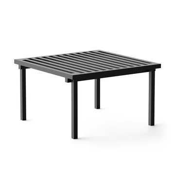 Outdoor Ottoman, schwarz (RAL 9011) von NINE
