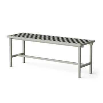 Gartenbank 122 x 45 cm, grau (RAL 120 70 05) von NINE