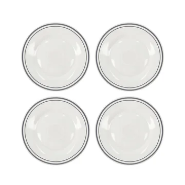 Bistro Teller Ø 23 cm, grau (4er-Set) von Nicolas Vahé