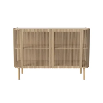 Cord Sideboard, nature Cord, weiß pigmentiert Eiche / geölt von Bolia