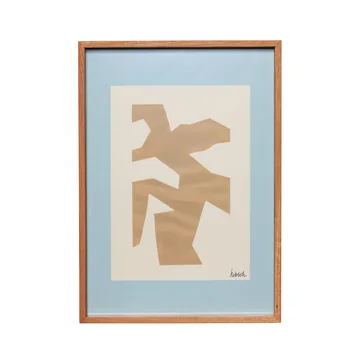 Focal Rahmen, 50 x 70 cm, Walnuss von Hübsch Interior