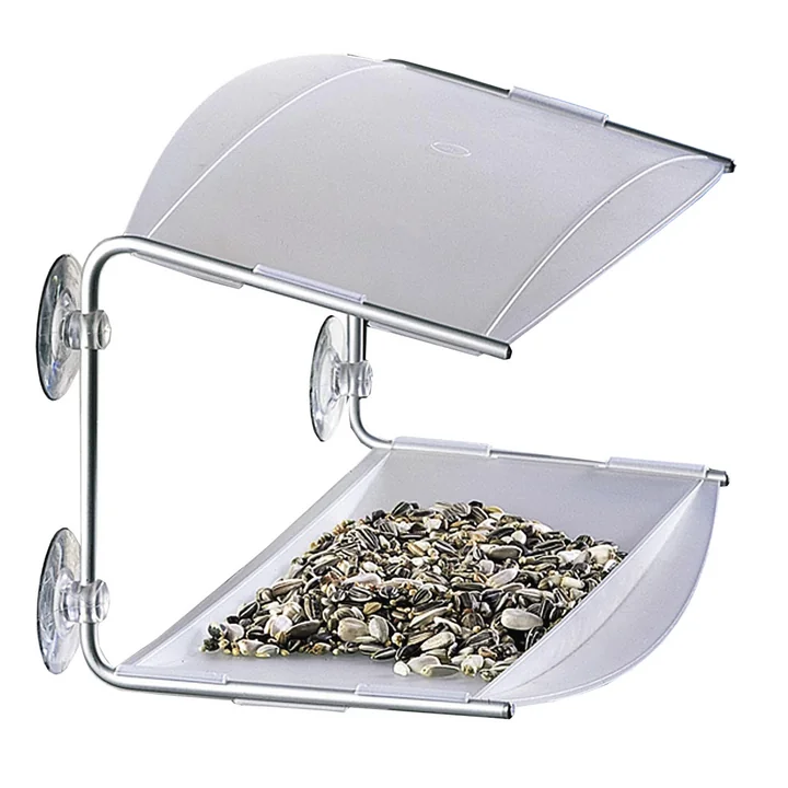 Vogelhaus Piep-Show Kunststoff, transparent