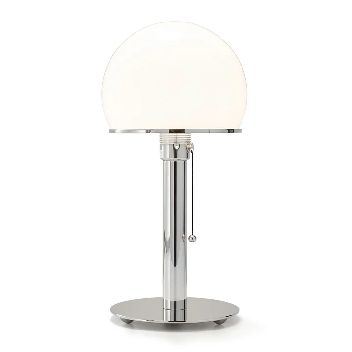 Wagenfeld Leuchte WA24 mit Metallfuß von Tecnolumen