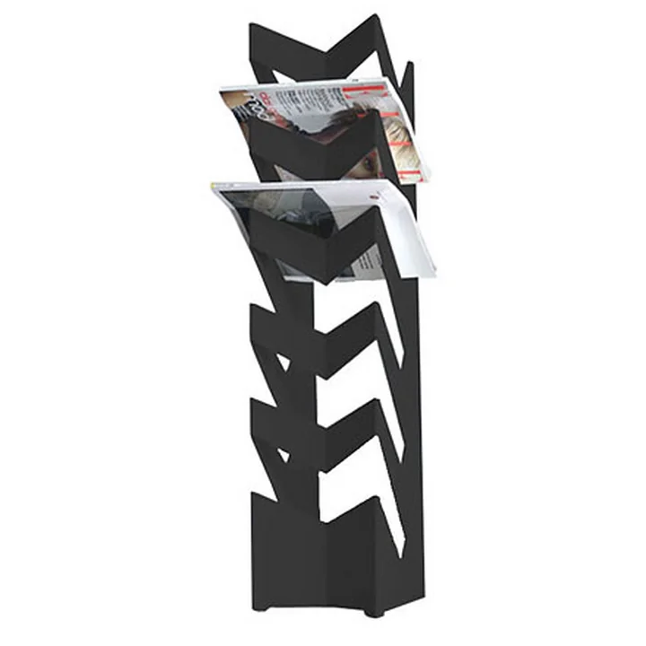Zeitungshalter "news" Boden, schwarz