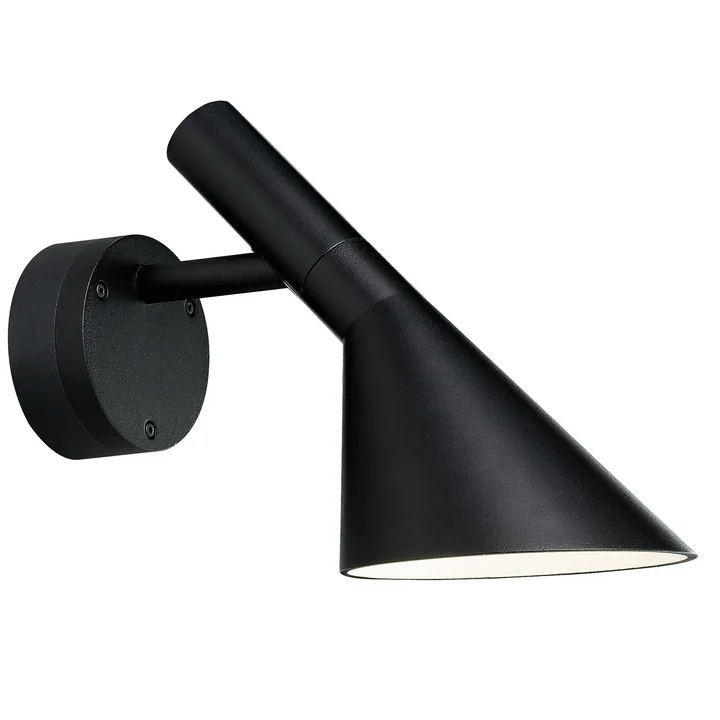 AJ Wandleuchte Outdoor LED von Louis Poulsen in schwarz