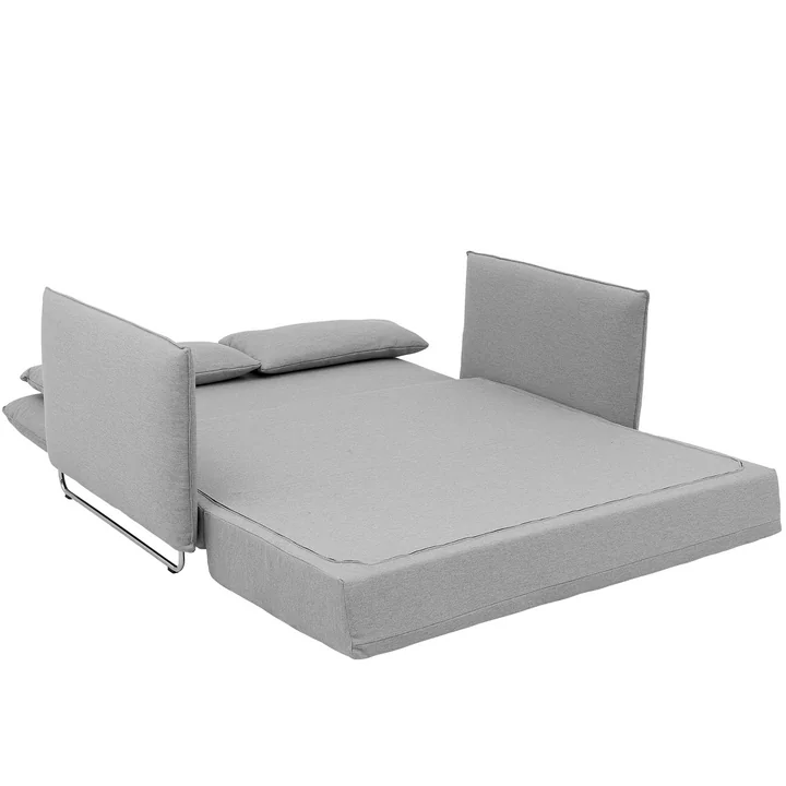 Cord Schlafsofa von Softline in Vision hellgrau (445)
