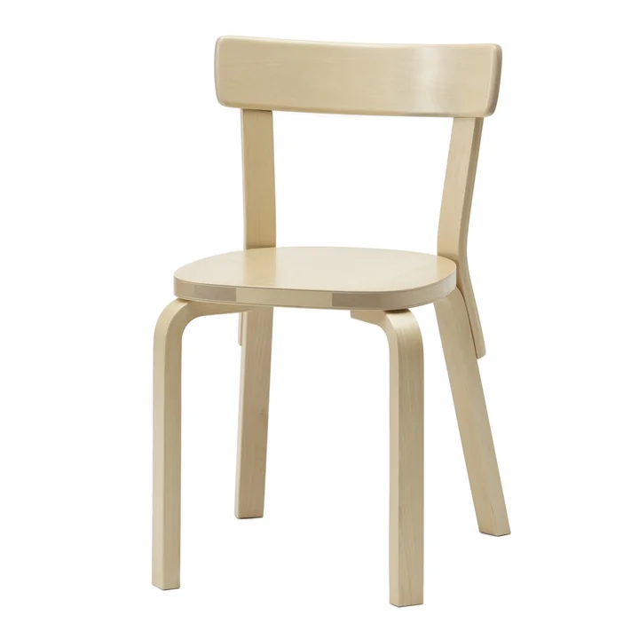 Chair 69 von Artek in Birke