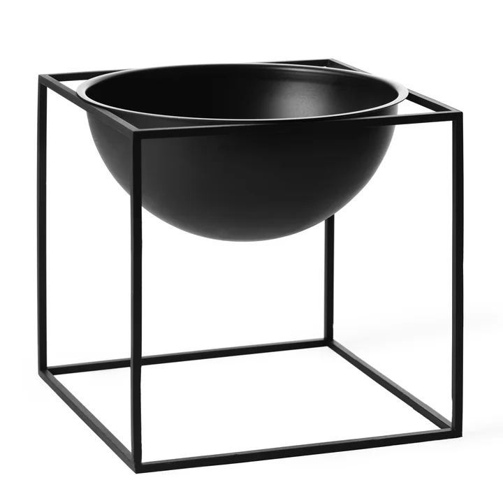 Audo - Kubus Bowl, groß, schwarz