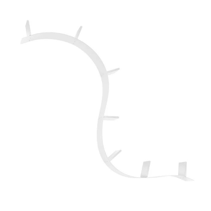 Bookworm, kurzes Regal (03 / lackweiß) von Kartell